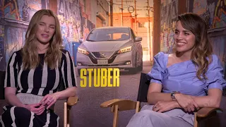 Betty Gilpin & Natalie Morales Raw Interview Stuber