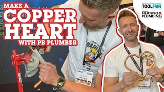 Make a copper heart with PB Plumber