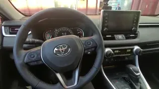 Toyota RAV4 2020. Установка охранной системы Pandect X-1800 BT В Мастер Вольт Ижевск