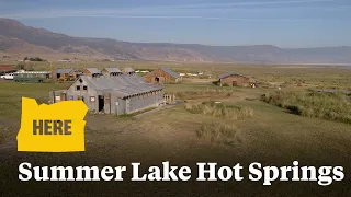 Summer Lake Hot Springs offers a place to soak under the stars