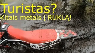 TURISTŲ KLASĖS EVOLIUCIJA?! Enduro rally Pabradė 2021