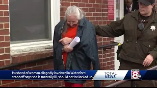 'She's sick. She needs help': Man defends wife charged with causing standoff