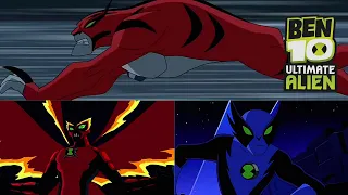 Ben 10 Ultimate Alien | All Ultimatrix Aliens Transformation - 4k - HD