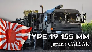 Type 19 155 mm: Japan's Domestic Self-Propelled Howitzer