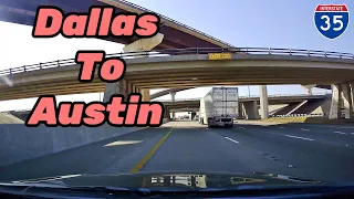 Dallas To Austin , Texas |  A Complete Road Trip | the Real Time Road Trip ｜I-35