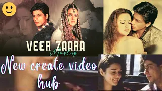 ( 4K Video ) Veer Zaara Mashup | SRK, Preity | Lata Mangeshkar, Sonu Nigam | Old Songs 90s Mashup