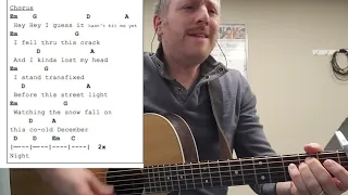 Hasn't Hit Me Yet - Blue Rodeo - Play along with chord chart