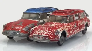 Citroen ID 19 Olympic Safari. Innsbruck 1964 and Grenoble 1968. Corgi full renovation.