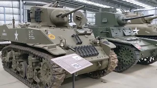 M3 and M5 Light Tank (Stuart) Side-By-Side Comparison at AusArmourFest 2022. US Tanks.