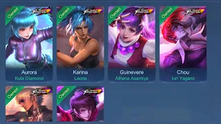 Mobile Legends - BUYING ALL KOF SKINS ! (MLBB KOF DRAW 2024)