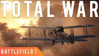 BATTLEFIELD 1 Walkthrough Gameplay 4K Part 7 - Total War (no commentary)