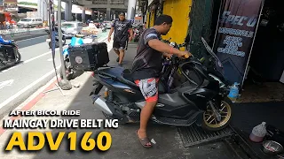 Bakit Maingay Drive Belt ng ADV160 ko after Bicol Ride | Spec-G