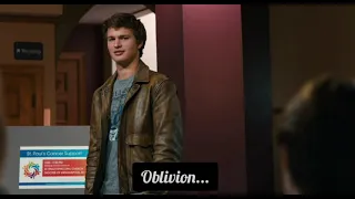Augustus's fear of oblivion and Hazel's reply to that..| The fault in our stars