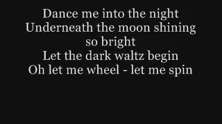 Dark Waltz - Hayley Westenra (Lyrics)