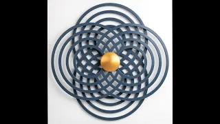 Computer Controlled Perpetual Dual Rotation Kinetic Sculpture - The Wobbler