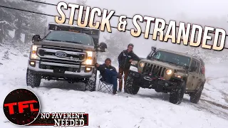 Christmas Is Here Early! We Off-Road Our Trucks In The Mud & Snow! No Pavement Needed Ep.6