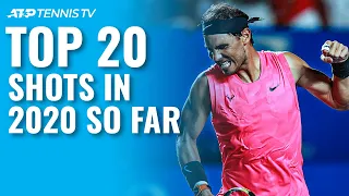 Top 20 ATP Shots in 2020 So Far!