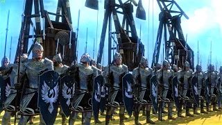 Minas Morgul Orcs Vs Men of Gondor/Dol Amroth | 35,000 Unit Lord of the Rings Cinematic Battle