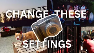 New Camera? Change These Settings for Better Photos