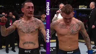 Dustin Poirier vs Max Holloway HIGHLIGHTS two great warriors ( UFC 242 )