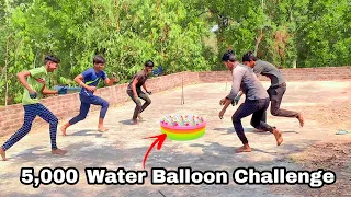 Biggest Water Balloon Challenge - Team Me Ladai Ho Gai 😰 - Fight ho gaya !