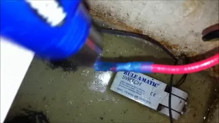 Bilge Pump and Float Wiring on Your Boat