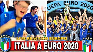 LIVE-REACTION A TUTTO EURO 2020 DELL'ITALIA