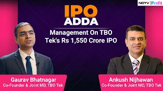 TBO Tek To Launch Rs 1,550 Crore IPO | NDTV Profit