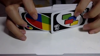 How to shuffle uno cards by Charles