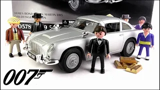 JAMES BOND 007 Playmobil Aston Martin DB5 Goldfinger Edition Toy Review | Votesaxon07