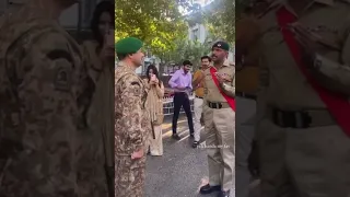 unseen video from PMA kakul #LTGENFAIZHAMEEDCOURSE #ISPR #EXDGISI #youtubeshorts#viral#MILITARYGRACE