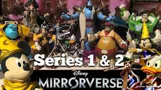 ALL DISNEY MIRRORVERSE FIGURES! Unboxing McFarlane Toys (Series 1 and Series 2)