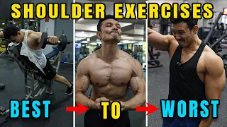 SHOULDERS Exercises Ranked BEST To WORST in HINDI [सबसे अच्छी से लेकर सबसे बेकार एक्सरसाइज]