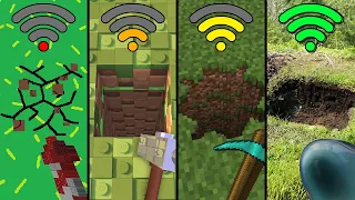 physics with different Wi-Fi in Minecraft