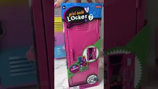 Girl Talk Mini Locker Unboxing ASMR