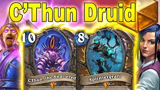 Remember C'Thun Druid? It Is back In 2023 On The Menu At March of the Lich King | Hearthstone