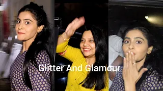 Yukti Kapoor & Sonali Naik Snapped at Maddam Sir set Today | Sony Sab | Glitter And Glamour |