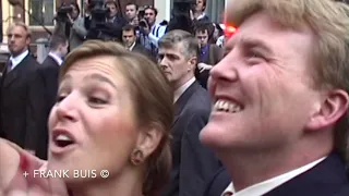 Alexander & Máxima in betere tijden. 2001.  Het "OOG" van Adam.