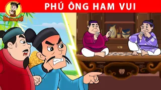 PHÚ ÔNG HAM VUI - Nhân Tài Đại Việt - Phim hoạt hình - Truyện Cổ Tích Việt Nam