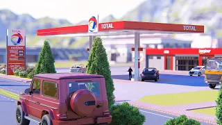 Total Petrol station