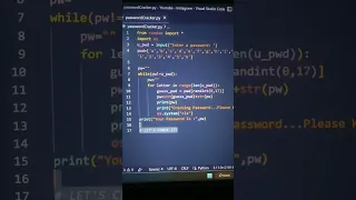 Password crack using Python program   Try it