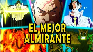 ¿QUIEN ES EL MEJOR ALMIRANTE DE LA MARINA? DESDE KIZARU A AKAINU | ANALISIS ONE PIECE