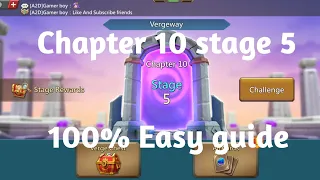 Lords mobile Vergeway chapter 10 stage 5