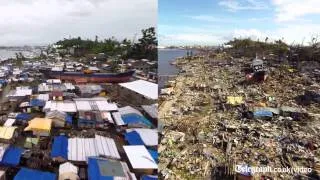 Typhoon Haiyan: Aerial footage shows how Tacloban has recovered  6 months on
