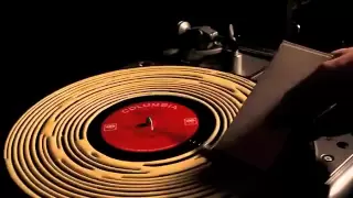 Cleaning a Record with Wood Glue