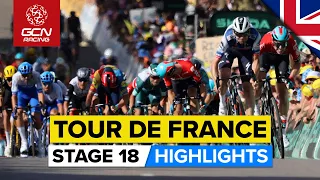 Battle Of The Breakaway | Tour De France 2023 Highlights - Stage 18