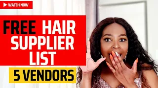 How To Find The Best Supplier For a Hair Business: FREE HAIR SUPPLIER LIST