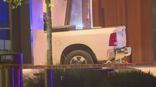 HPD: Carjacking suspect shot after killing construction worker, stabbing man, crashing into building