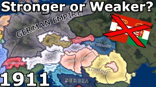 What if Austria-Hungary didn't exist? | HOI4 Timelapse