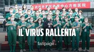 Coronavirus, chiudono gli ospedali d’emergenza in Cina: i contagi continuano a rallentare